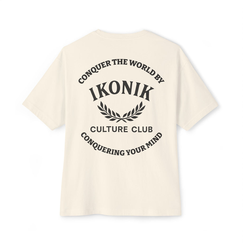 CONQUER THE WORLD | UNISEX OVERSIZED TEE