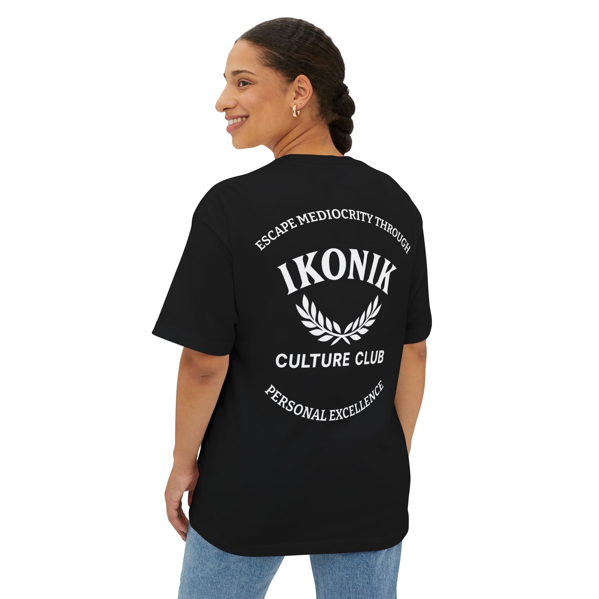 ESCAPE MEDIOCRITY | UNISEX OVERSIZED TEE