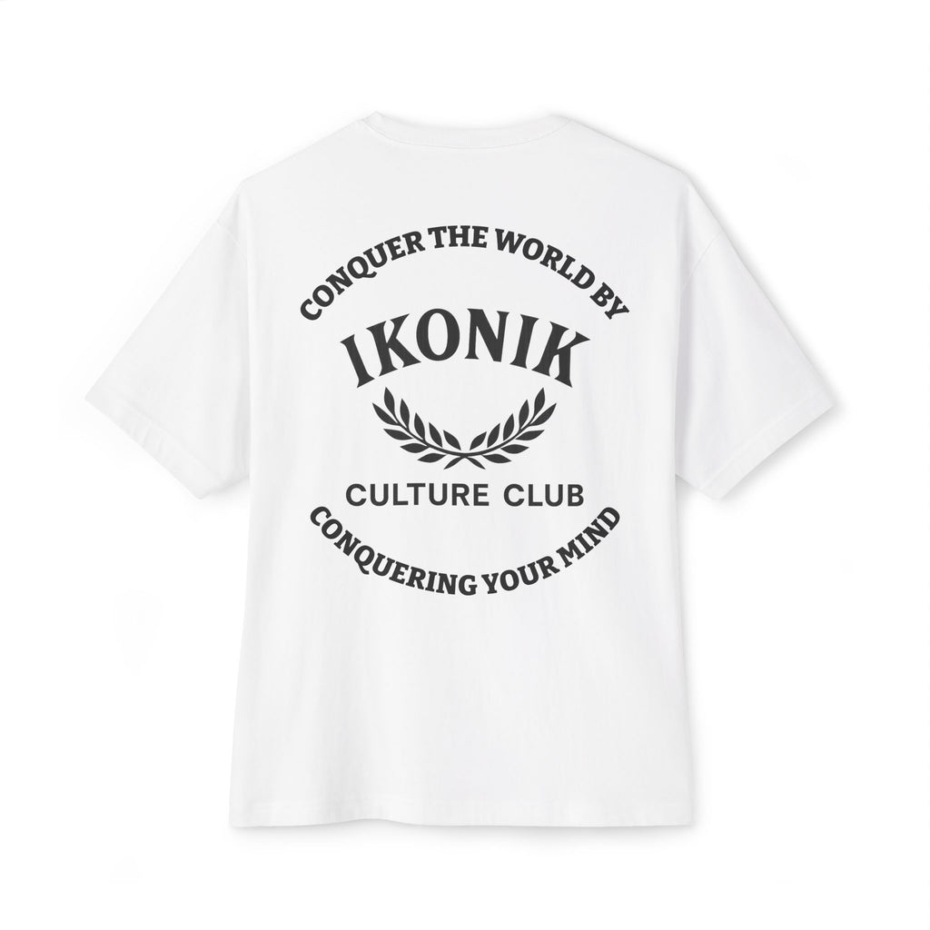 CONQUER THE WORLD | UNISEX OVERSIZED TEE